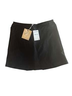 NWT By Design Black Millennium Pull-On Skort Small